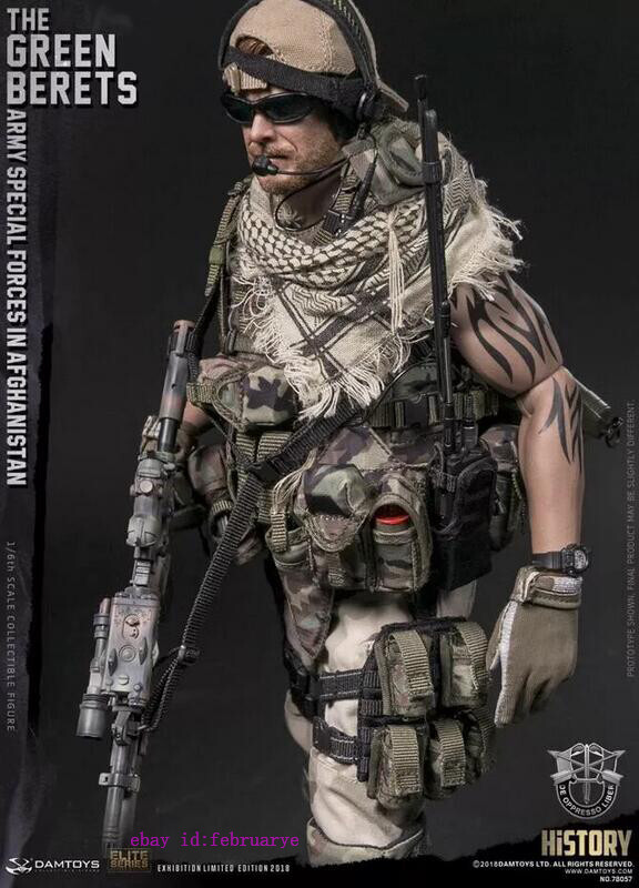 Damtoys 1/6 78057 The Green Berets” Army Special Forces In