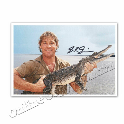 Steve Irwin + The Crocodile Hunter (2006)  +++ Autogrammfoto