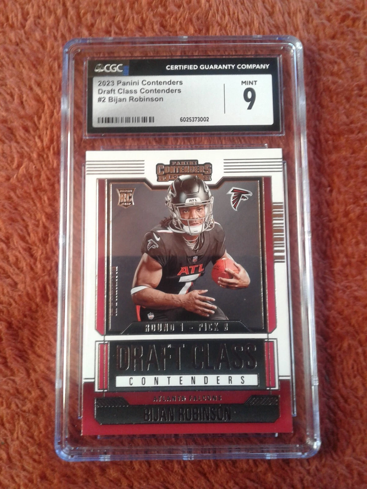 Bijan Robinson Panini Contenders Draft Class Contenders #2 Base