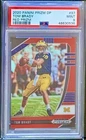 2020 Panini Prizm Draft Picks #97 TOM BRADY RED PRIZM PSA 9! MINT! PATRIOTS BUCS
