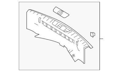 Genuine Ford Sill Plate EB5Z-7842624-DB