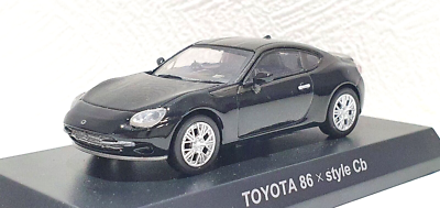 1/64 Kyosho TOYOTA 86 x style Cb BLACK diecast car model | eBay