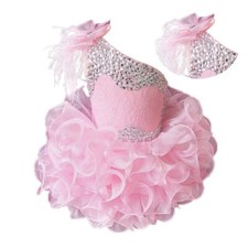 Jenniferwu Toddler Baby Girl Birthday Princess Dress Pageant Party Wedding Dress
