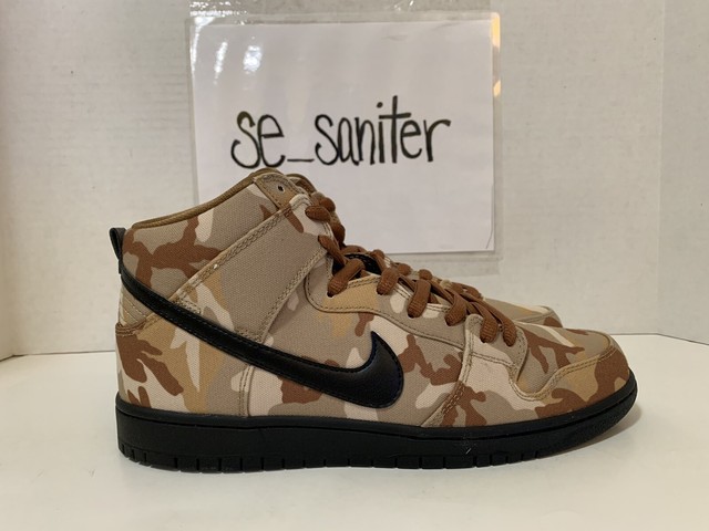 nike sb dunk high desert camo