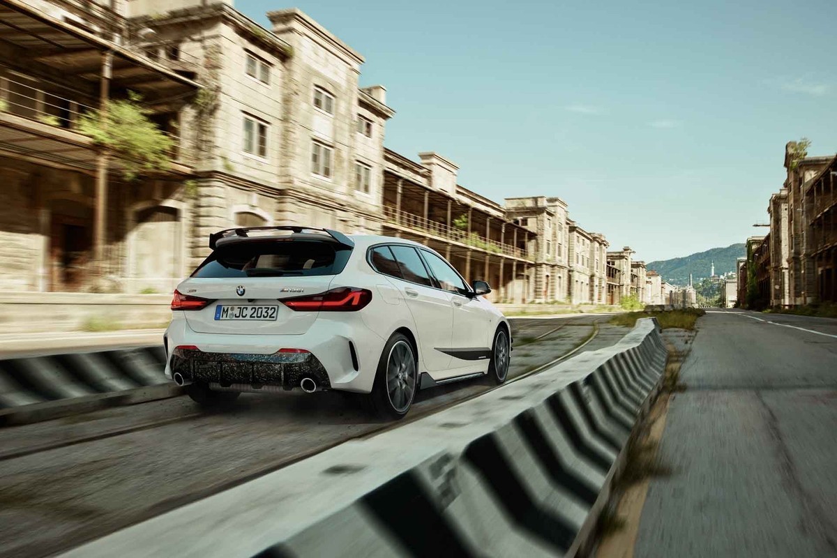 BMW Genuine M Performance Right OS Sill Attachment Black High