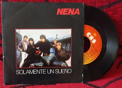 NENA ** Nur Getraumt (Solamente un Sueño) ** ORIGINAL 1982 SPAIN 7'' Single