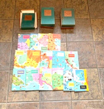 American Geographical Society Around the World Program Nelson Lot of 15 Books