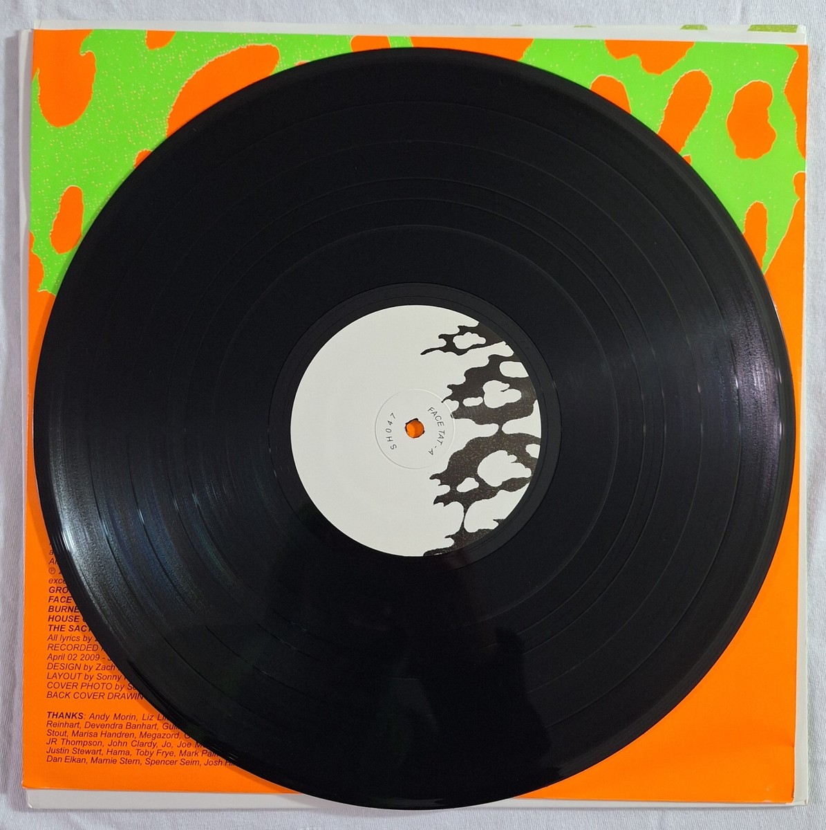 廃盤CD zach hill face tat 廃盤CD zach hill face tat