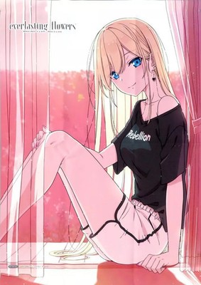 Tapestry Ran Hoshino B2 Tapestry ''PS4 / Switch Software Everlasting Flowers F...