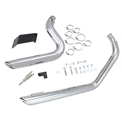 Vance & Hines - 17223 - Shortshots Staggered Exhaust System