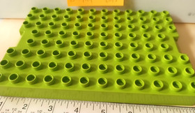 Lego Duplo 10553 12x8 Green Lid Base Part Only Toddler Build and Play Cubes