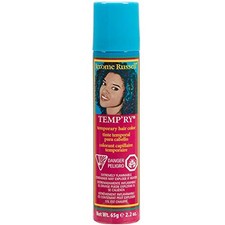 Jerome Russell Temporary Hair Color Spray, Gold - Travel Size, 2.2 oz