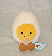 AUTHENTIC    Jellycat Amuseable Happy boiled Egg Plush - NWT - Fast Ship 