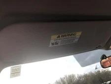 Driver Left Sun Visor Illuminated Fits 11-17 ODYSSEY 921878