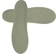 Memory foam shoe insoles for foot pain relief.