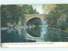 Divided-back FAIRMONT PARK BRIDGE Philadelphia Pennsylvania PA d/20 AD7439