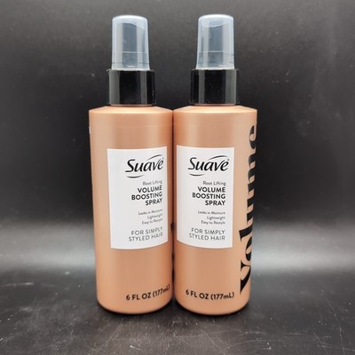 Suave Volume Boosting Spray 6 fl oz   Root Lifter, Lightweight Volumizer - 2 Pk
