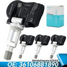 4x Reifendrucksensoren Für BMW 1er 2er 3er 4er X1 X5 X6 MINI F55 F56 36106881890