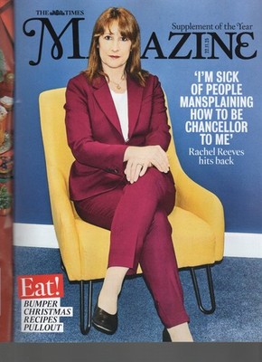 Times Magazine November 22 2025 - Rachel Reeves, Jonathan Van Ness,