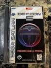 Sega Saturn Defcon 5 (1995) CIB Complete with Manual Tested & Works Authentic