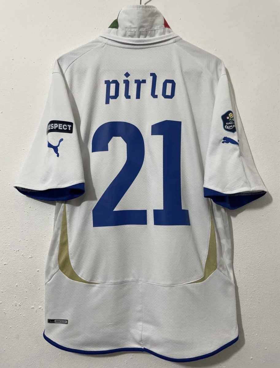 Jersey Italy 2010-11 Euro Qualifiers Pirlo Large Puma ⚽️ | eBay