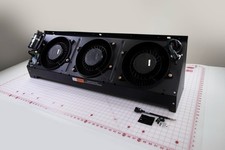 MCC CM-3 77-00274-00 12V 80K BTU 3-Fan Micro Channel Skirt Mount A/C Condenser