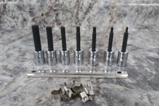 Proto J4900-7c 7 Pc 38 In Drive Size Hex Tip Sae Socket Bit Set