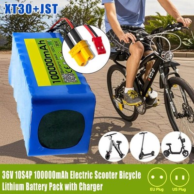 Li-ion Battery 36V 100AH E Bike Pedelec Battery Pack Scooter Battery Pack w/ NEW DE