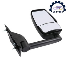 Passenger Side Manual Fold Tow Mirror For 2003-2017 Chevy Express Gmc Savana Van