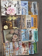 Lot Of 15 Sketching Drawing Watercolor Painting, Grumbacher Instant Art Library