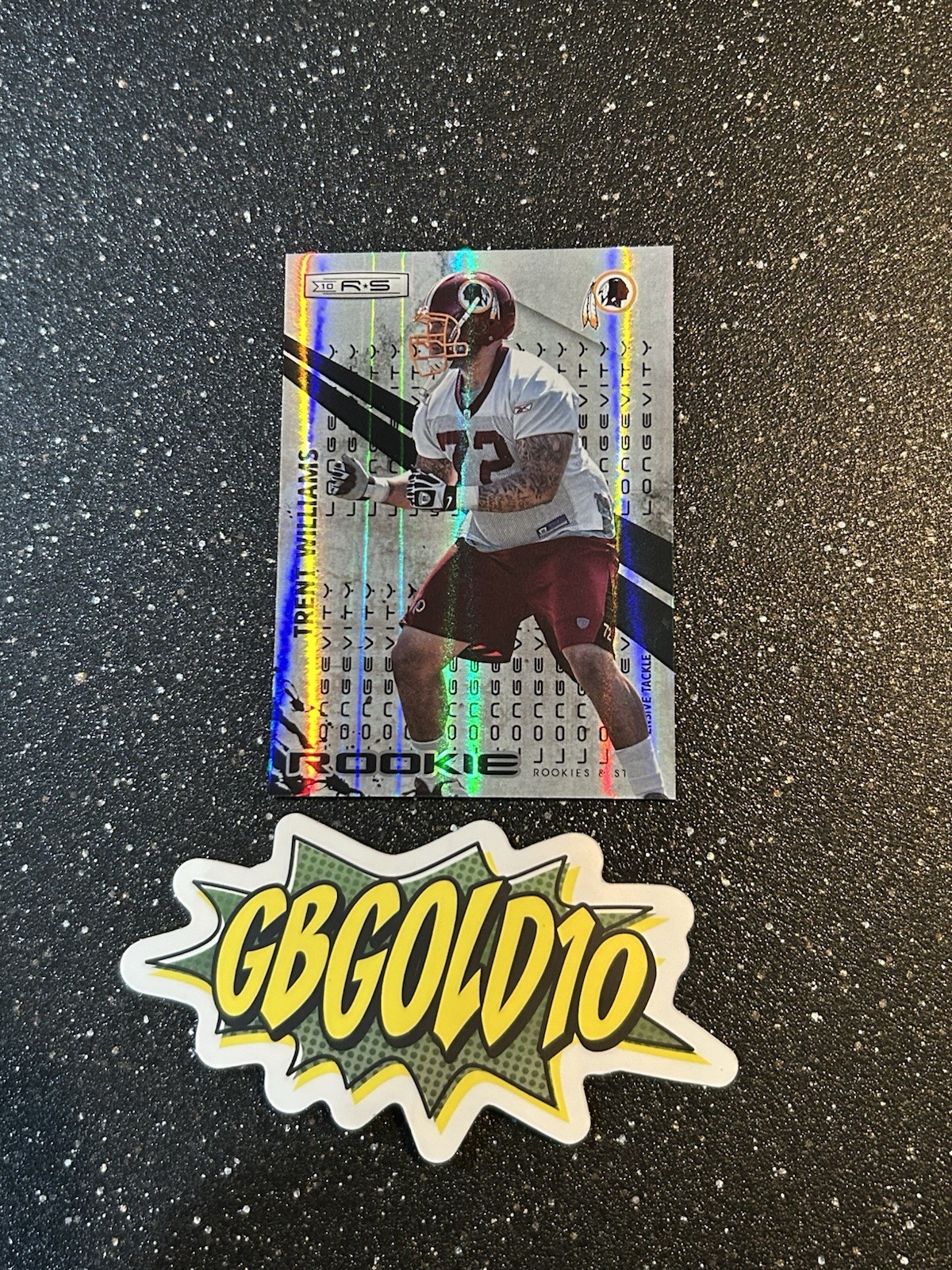 Trent Williams Panini Rookies & Stars #246 Longevity-Silver