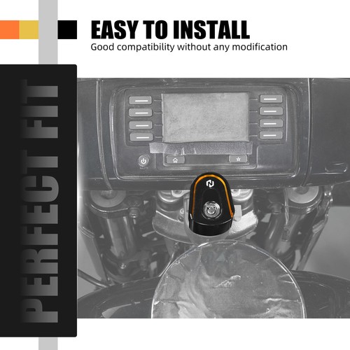CNC Upgraded Ignition Switch Cover For Harley Street Glide Special FLHXS FLHX - Picture 5 of 11