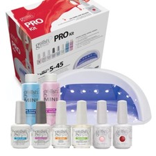 Gelish Pro Kit Salon Professional Gel LED Lamp LED 5-45 Soak Off Nail Polish