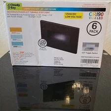 CLOUDY BAY 12V Low Voltage LED Step Light