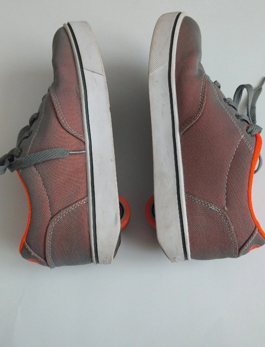 Heelys Launch Women s Gray Orange Skate Sneakers 7 ZAP10377