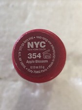 NYC Applelicious Glossy Lip Balm 3.5g Apple Blossom 354 Sealed RARE
