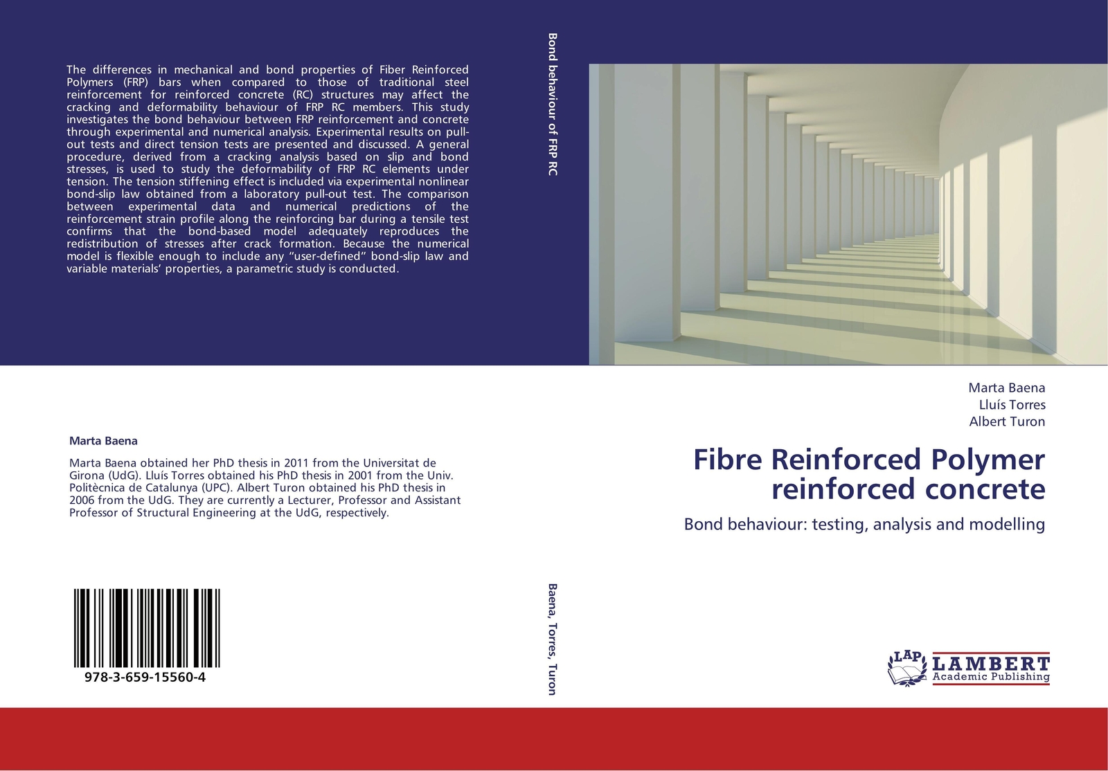 Thumbnail - Marta Baena (u. A.) | Fibre Reinforced Polymer Reinforced Concrete |