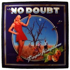 NO DOUBT tragic kingdom official iron-on patch