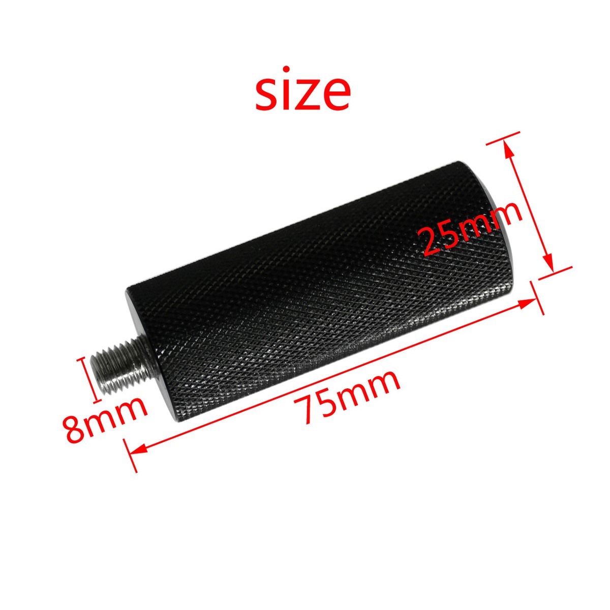 Black Aluminum Toe Foot Shift Lever Shifter Peg For Harley Softail