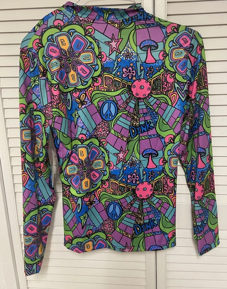 Pickleball Bella Women's Bella Sports Groovy 1/4 Zip Pullover Long sleeves New Pickleball Bella Women's Bella Sports Groovy 1/4 Zip Pullover Long sleeves New