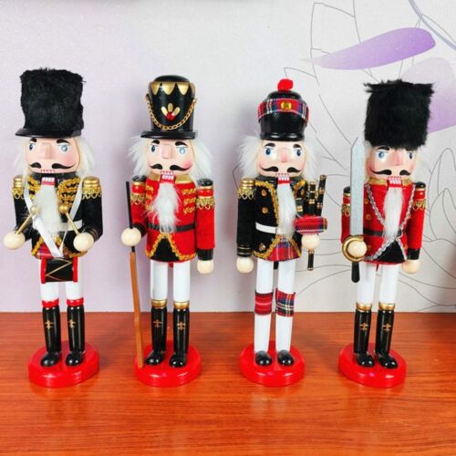 Decoration Soldier Ornaments Cloth-covered Christmas Nutcracker European-style - Picture 1 of 12