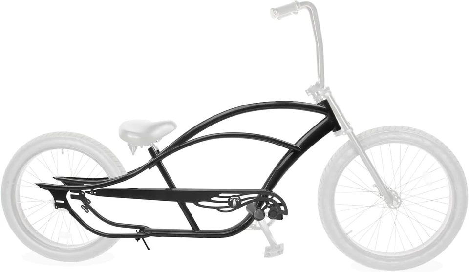 Cuadro de bicicleta Stretch Beach Cruiser montaje de freno de disco neumáticos Bronco 26 x 4,0 nuevo Foto 3 de 3