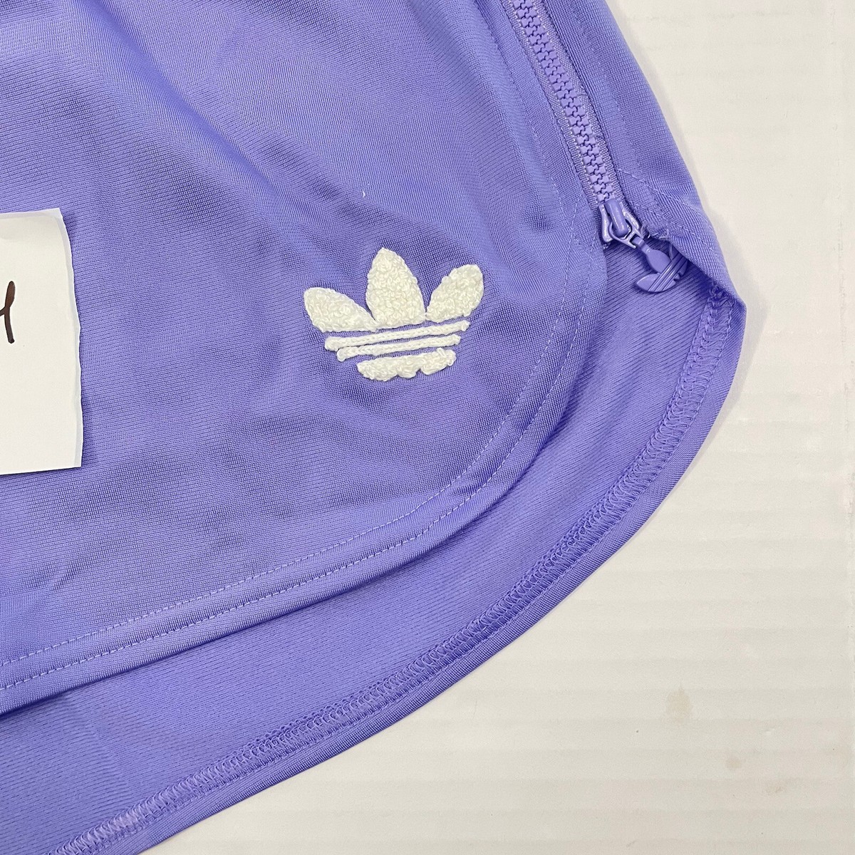 Womens Size L Adidas Originals Side Zip Up Track Shorts