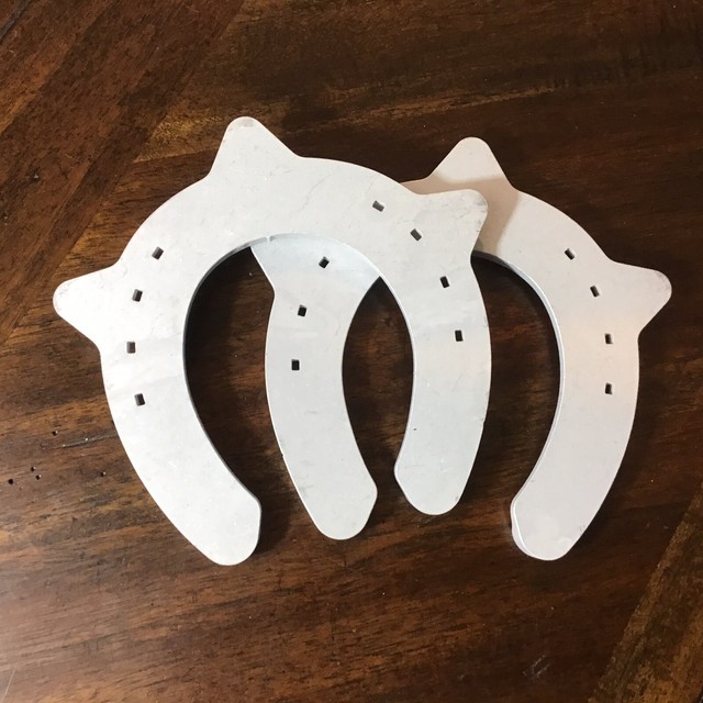 ACR Aluminum Horseshoes 3201 Rolling Sport Shoe Firm Ground Farrier 1