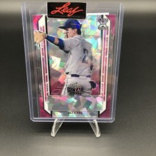 Jake Fox 1/1 - 2021 Leaf Metal Draft Purple ICE  #BA-JF1 Rookie SSP GUARDIANS