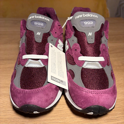 New Balance 992 Purple 27.5cmパープル M992BA New Balance 992 Maroon/Purple - M992BA - Size 8-8.5 - Brand New