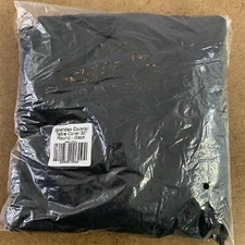 Obstal 30" Round Black Spandex Cocktail Table Cover NWT