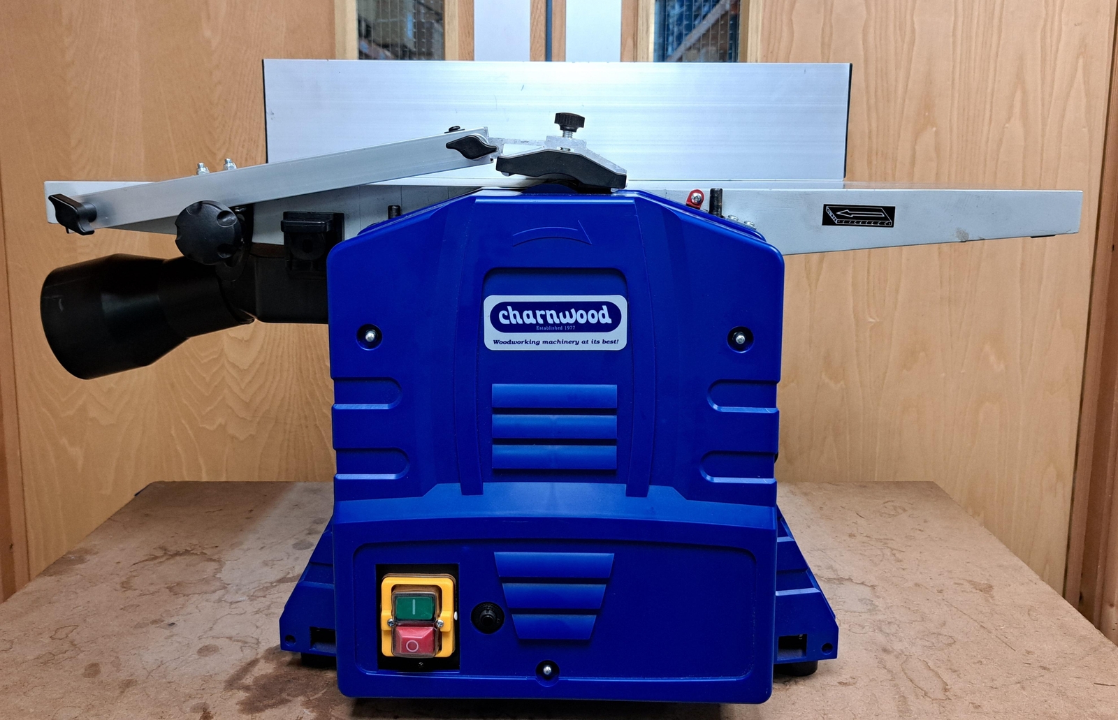 USED Charnwood PT200 8” x 5” Bench Top Planer Thicknesser eBay