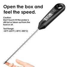 CAPPEC Instant Meat Thermometer Probe for BBQ Grill Smoker