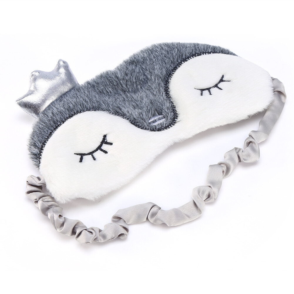 Cute Animal Eye Cover Sleeping Mask Christmas Deer Winter Carton Nap